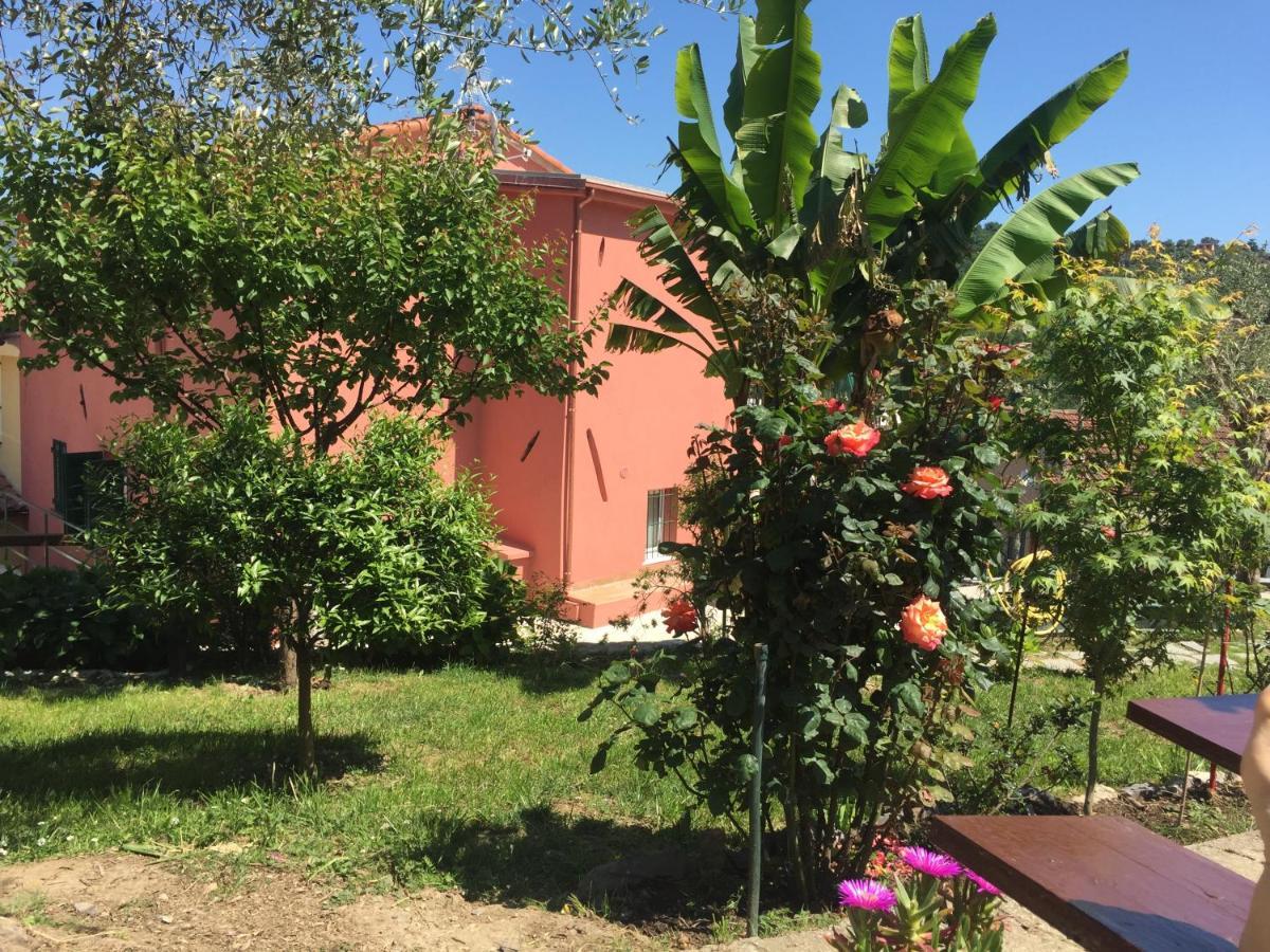 Alla Casa Rosa, Peaceful Apartment Surrounded By Greenery With Free Parking, Wifi & Air Conditioning 拉帕洛 外观 照片