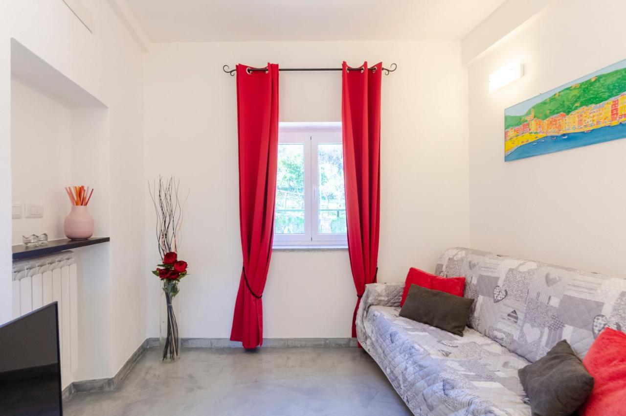 Alla Casa Rosa, Peaceful Apartment Surrounded By Greenery With Free Parking, Wifi & Air Conditioning 拉帕洛 外观 照片