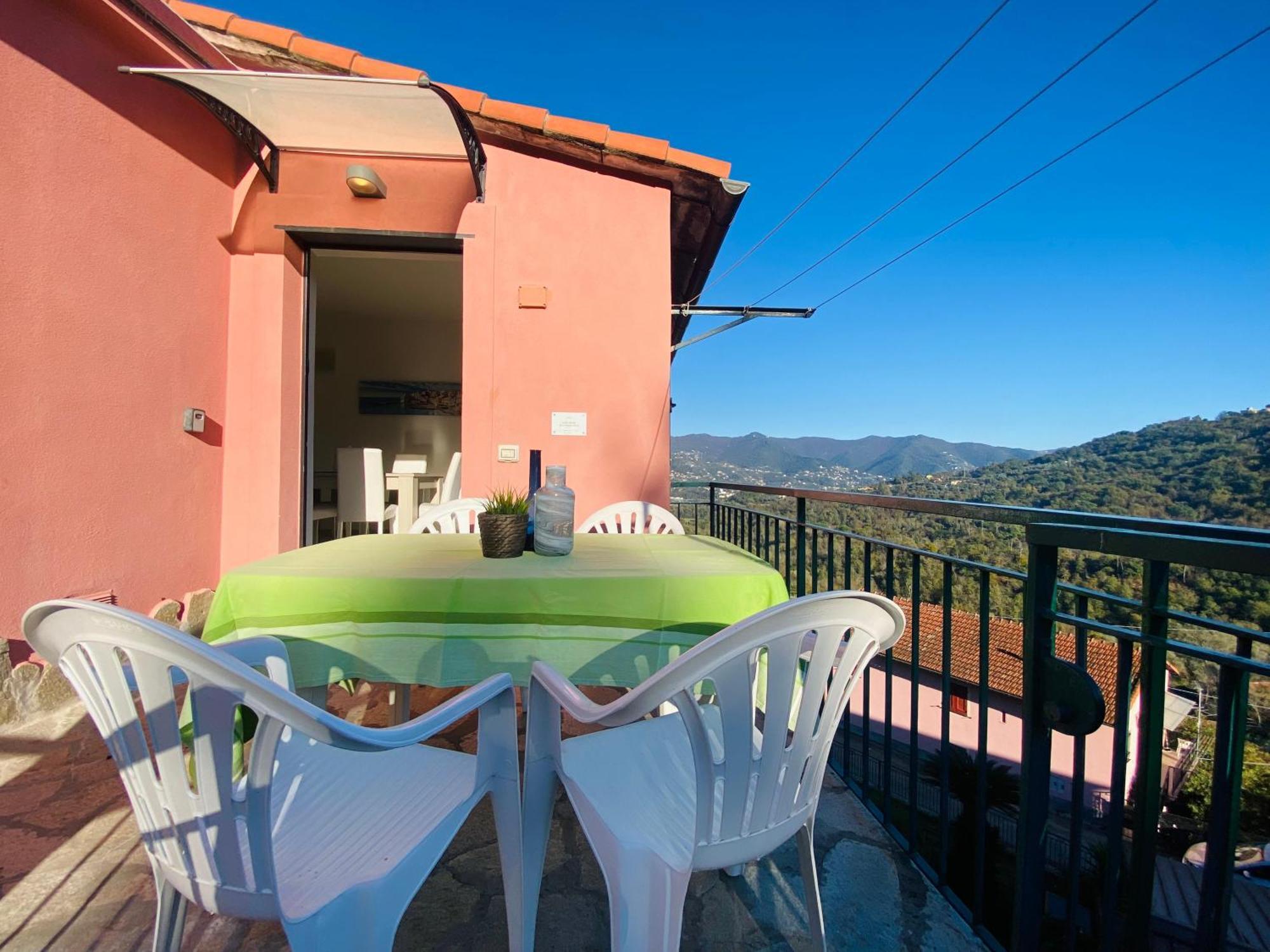 Alla Casa Rosa, Peaceful Apartment Surrounded By Greenery With Free Parking, Wifi & Air Conditioning 拉帕洛 外观 照片